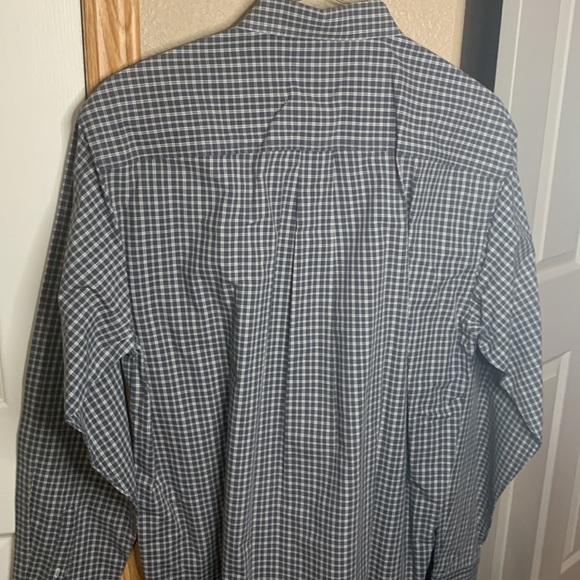 CINCH Navy and White Classic Fit Shirt EUC - Picture 4 of 5